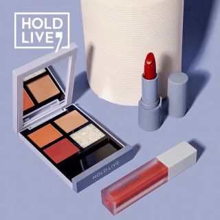 Bộ 3 món : phấn mắt, son kem, son sáp của Hold live