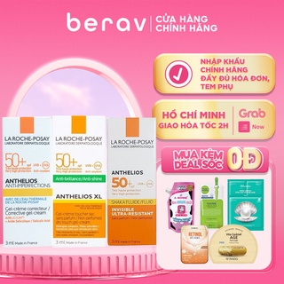 [MẪU THỬ] Kem chống nắng La Roche-Posay UVB UVA SPF 50+ Anthelios giúp kiểm soát dầu 3ml