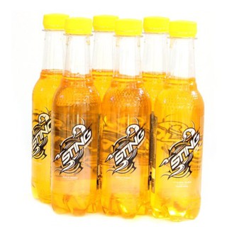 Lốc 6 chai nước tăng lực Sting đỏ/vàng