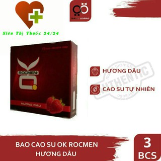 Bao Cao Su Ok Rocmen Hàng Chính Hãng Hộp 3 Cái