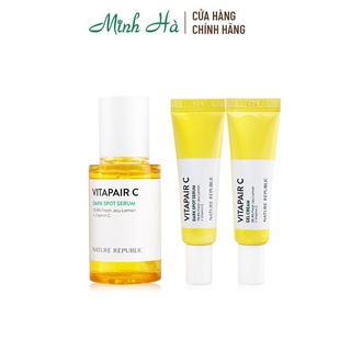 Bộ dưỡng da Nature Republic Vitapair C Dark Spot Serum Special Set iúp làm sáng và phục hồi da
