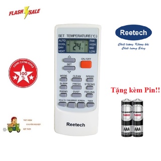 Remote Điều khiển điều hòa Reetech 1&amp;2 chiều Inverter- Hàng chính hãng theo máy