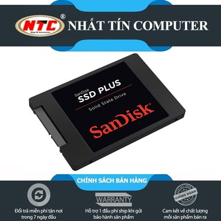 Ổ cứng SSD Sandisk Plus 240GB 530MB/s (Đen)