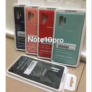 Ốp lưng Samsung Galaxy Note 10 Plus Silicone Cover chống bám bẩn