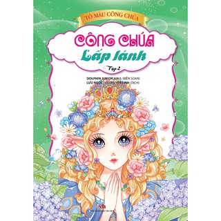 Sách - Tô màu công chúa - Công chúa Lấp lánh - tập 2