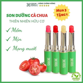 Son Dưỡng Cà Chua Hữu Cơ 3M Cocayhoala  Son Dưỡng an toàn Cỏ cây hoa lá giảm thâm làm hồng cho mẹ bầu mẹ sau sinh 1.5g
