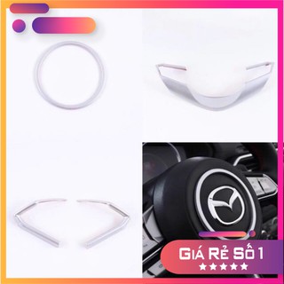 Set trang trí vô lăng Mazda CX5, CX8, mazda 3, 6 mẫu mới 2020 kèm ảnh thật