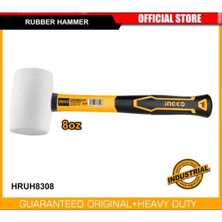 ĐỒ NGHỀ INGCO Búa cao su trắng HRUH8308 - HRUH8316 (Cam kết Chính Hãng 100%)