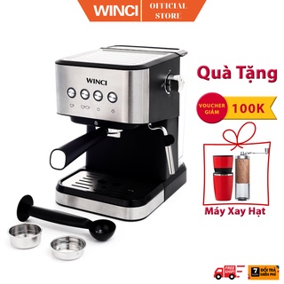 [Mã BMBAU300 giảm 10% đơn 499K] Máy pha cafe tự động Espresso, cafe sữa, cafe bọt Winci WCHCYS230.