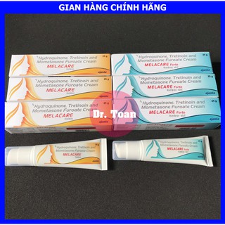 Melacare Ấn Độ (25g) 2% Hydroquine &amp; 0.025% Tretinoin - kem nám, giảm mờ thâm nám