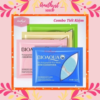 COMBO 20 Miếng Mặt Nạ Mắt Bioaqua Eye Mask Dưỡng Ẩm Và Làm Săn Chắc Vùng Da Quanh Mắt
