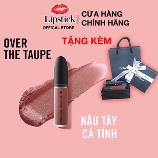[FULL BOX] Son kem lì MAC Powder Kiss 997 Over The Taupe 5ml, son MAC chính hãng Hàn Quốc