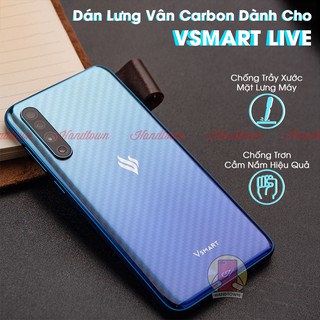 Dán lưng cacbon dành cho Vsmart Live