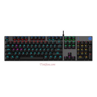 Bàn phím Cơ cao cấp HP GK400F Bạc Led (USB)