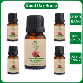 Tinh dầu Hoa Hồng Mộc Nhiên nguyên chất 10ml , 100ml