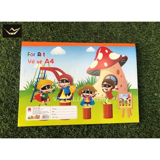 Vở vẽ khổ A4
