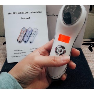 Búa Nóng Lạnh Điện Di , Máy Điện Di Nóng Lạnh Mini( Bầu Dục)