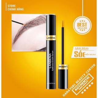 Serum kích mọc lông mày cả chiều dài, độ dày, độ đậm Lanbena cao cấp 4ml- Hanayuki Asia