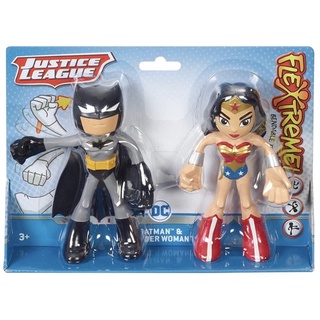 Hộp 2 nhân vật BatMan &amp; Wonder Woman -Justice League-Liên minh công lý DC