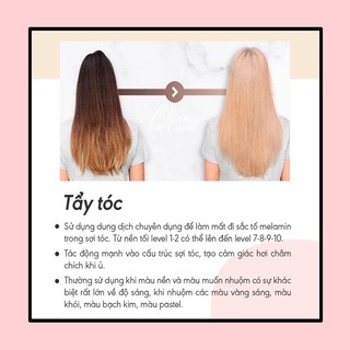 ( TẶNG OXY DƯỠNG ) TẨY TÓC