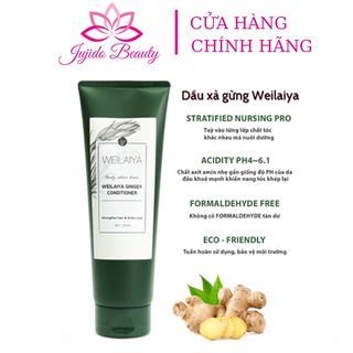 Dầu Xả Weilaiya Chiết Xuất Tinh Chất Gừng 250ml Hỗ Trợ Móc Tóc Và Ngăn Rụng Tóc Chính Hãng