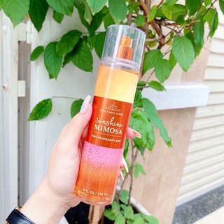 Xịt thơm body Bath &amp; Body Works - Sunshine Mimosa (236mL)
