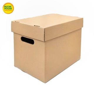 33×24×30 Thùng carton nắp rời -Siêu cứng -Trang trí -Lưu trữ hồ sơ