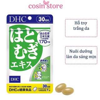 Viên uống Trắng da DHC Nhật Bản Adlay Extract 30 Viên 30 Ngày
