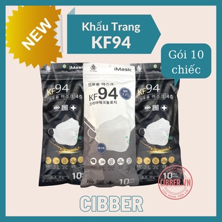 Khẩu Trang Y Tế KF94 (Chữ Tiếng Việt) - Kháng Khuẩn, Chống Bụi Mịn PM 2.5