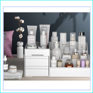 Kệ đựng mỹ phẩm đa năng bằng nhựa FREE SHIP  2 tầng nhiều ô