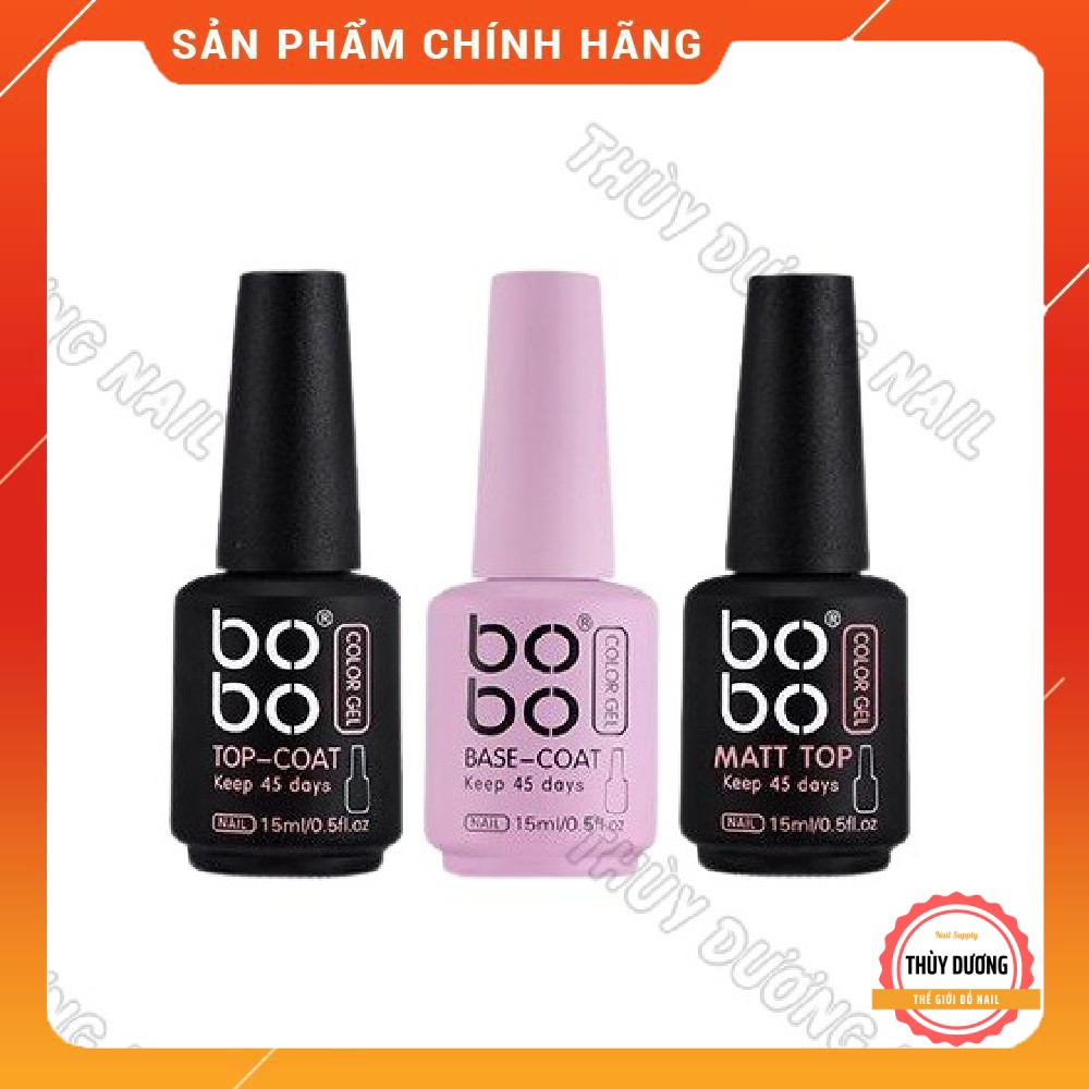 Base, top bóng BOBO 15ml