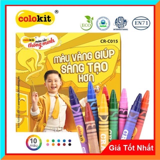Sáp Màu Colokit Thiên Long CR-C015 (10màu/Hộp)