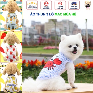 Áo cho chó mèo mùa hè thiết kế cực ngộ nghĩnh đáng yêu