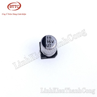 Combo 2 Chiếc Tụ Nhôm 10uF 16V 4x5mm