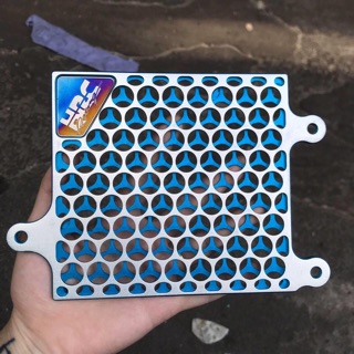 Che két nước Vario, Air Blade CNC kiểu 3D kèm tem titan HRC mẫu mới