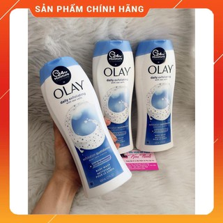 Sữa tắm tẩy tế bào chết Olay muối biển 650ml
