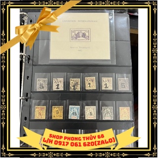 Bộ Tem Đông Dương INDOCHINE Đều Là Tem Sống Bao Gồm 475 tem + 1 block