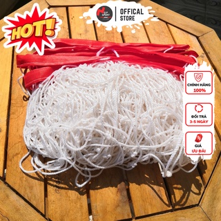 Lưới Bóng Chuyền Hơi Cao Cấp_Tiêu Chuẩn Thi Đấu Với Chất Liệu Vải Dù Dày Dặn Và Đều Dài 7.1M Giá Rẻ