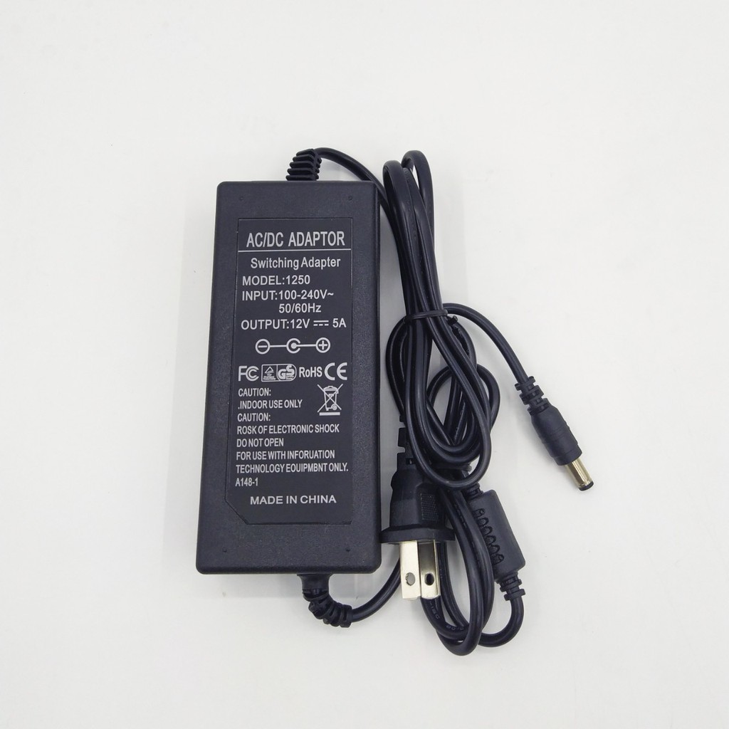 Nguồn Adapter DC 12V 5A