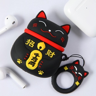 Vỏ ốp case bảo vệ bao đựng tai nghe không dây bluetooth Beartek 1/2/Pro/i12/i9/i7/i12