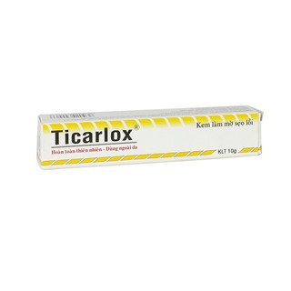 Kem bôi sẹo Ticarlox