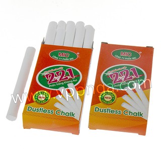 Phấn MIC không bụi 10viên, trắng