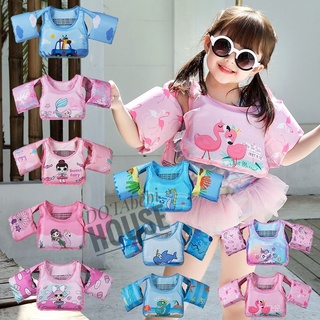 <18kg [mẫu thiết kế mới]Phao bơi dạng xốp không cần bơm đỡ ngực trợ nổi cho bé