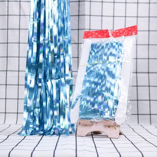 Rèm Kim Tuyến Trang Trí 1*2m Xanh Dương Nhạt