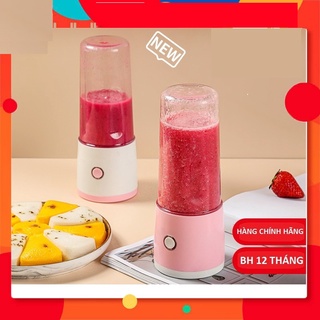 Máy Xay Sinh Tố, Máy Xay Sinh tố Cầm Tay Mini 400ML, Sử dụng PIN sạc cổng usb tiện dụng. Bảo hành 12 tháng