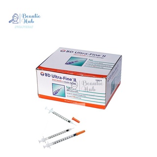 Kim tiêm tiểu đường Insulin BD 1ml cc x 30G hộp 100 cây tiêm meso giảm béo