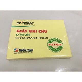 Giấy ghi chú 3x4 FO SN04 1 tép