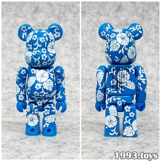 Mô hình gấu bụng phệ Beabrick 100% Series 4 - Hawaiian Aloha Shirt Pattern