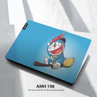Bộ skin dán laptop mẫu Doraemon / Có mẫu decal dán cho tất cả các hãng máy tính