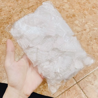 CHỤP/BỊT TAI NILON CHO SALON VÀ TẠI NHÀ ( 100c/1 túi )
